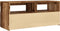 vidaXL - Tv-meubel - met - LED - 90x35x40 - cm - bewerkt - hout - oud - hout