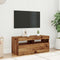 vidaXL - Tv-meubel - met - LED - 90x35x40 - cm - bewerkt - hout - oud - hout