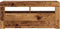 vidaXL - Tv-meubel - met - LED - 90x35x40 - cm - bewerkt - hout - oud - hout