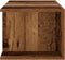 vidaXL - Tv-meubel - met - LED - 90x39x30 - cm - bewerkt - hout - oud - hout