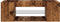 vidaXL - Tv-meubel - met - LED - 90x39x30 - cm - bewerkt - hout - oud - hout