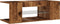 vidaXL - Tv-meubel - met - LED - 90x39x30 - cm - bewerkt - hout - oud - hout