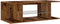 vidaXL - Tv-meubel - met - LED - 90x39x30 - cm - bewerkt - hout - oud - hout