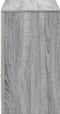 vidaXL - Tv-meubel - met - LED - 91x34x61 - cm - bewerkt - hout - grijs - sonoma - eiken