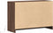 vidaXL - Tv-meubel - met - LED - 91x34x61 - cm - bewerkt - hout - bruin - eikenkleurig