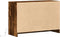 vidaXL - Tv-meubel - met - LED - 91x34x61 - cm - bewerkt - hout - gerookt - eikenkleur