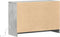 vidaXL - Tv-meubel - met - LED - 91x34x61 - cm - bewerkt - hout - betongrijs
