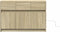 vidaXL - Tv-meubel - met - LED - 91x34x61 - cm - bewerkt - hout - sonoma - eikenkleurig
