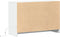 vidaXL - Tv-meubel - met - LED - 91x34x61 - cm - bewerkt - hout - wit