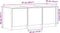 vidaXL - Tv-meubel - met - LED - 97x34x40 - cm - bewerkt - hout - betongrijs