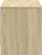 vidaXL - Tv-meubel - met - LED - 97x34x40 - cm - bewerkt - hout - sonoma - eikenkleurig