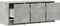 vidaXL - Tv-meubel - met - LED - 97x34x40 - cm - bewerkt - hout - betongrijs