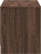 vidaXL - Tv-meubel - met - LED - 97x34x40 - cm - bewerkt - hout - bruin - eikenkleurig