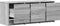 vidaXL - Tv-meubel - met - LED - 97x34x40 - cm - bewerkt - hout - grijs - sonoma - eiken