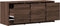 vidaXL - Tv-meubel - met - LED - 97x34x40 - cm - bewerkt - hout - bruin - eikenkleurig