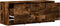 vidaXL - Tv-meubel - met - LED - 97x34x40 - cm - bewerkt - hout - gerookt - eikenkleur