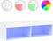 vidaXL - Tv-meubel - met - LED-verlichting - 100x30x30 - cm - wit