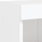 vidaXL - Tv-meubel - met - LED-verlichting - 100x30x30 - cm - wit