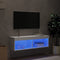 vidaXL - Tv-meubel - met - LED-verlichting - 100x30x30 - cm - wit