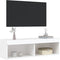 vidaXL - Tv-meubel - met - LED-verlichting - 100x30x30 - cm - wit