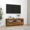 vidaXL - Tv-meubel - met - LED-verlichting - 100x35x40 - cm - gerookt - eikenkleurig