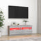 vidaXL - Tv-meubel - met - LED-verlichting - 100x35x40 - cm - grijs - sonoma - eiken