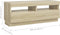 vidaXL - Tv-meubel - met - LED-verlichting - 100x35x40 - cm - sonoma - eikenkleurig