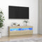 vidaXL - Tv-meubel - met - LED-verlichting - 100x35x40 - cm - sonoma - eikenkleurig