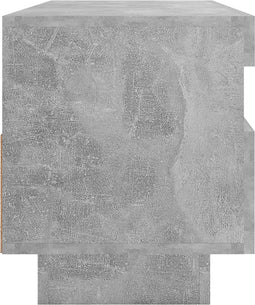 vidaXL - Tv-meubel - met - LED-verlichting - 100x35x40 - cm - betongrijs