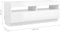 vidaXL - Tv-meubel - met - LED-verlichting - 100x35x40 - cm - hoogglans - wit