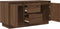 vidaXL - Tv-meubel - met - LED-verlichting - 100x41x50 - cm - bruin - eikenkleur