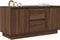 vidaXL - Tv-meubel - met - LED-verlichting - 100x41x50 - cm - bruin - eikenkleur