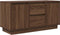 vidaXL - Tv-meubel - met - LED-verlichting - 100x41x50 - cm - bruin - eikenkleur
