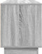 vidaXL - Tv-meubel - met - LED-verlichting - 100x41x50 - cm - grijs - sonoma - eiken
