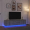 vidaXL - Tv-meubel - met - LED-verlichting - 100x41x50 - cm - oud - houtkleurig