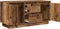 vidaXL - Tv-meubel - met - LED-verlichting - 100x41x50 - cm - oud - houtkleurig