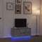 vidaXL - Tv-meubel - met - LED-verlichting - 100x41x50 - cm - betongrijs