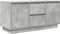 vidaXL - Tv-meubel - met - LED-verlichting - 100x41x50 - cm - betongrijs