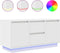 vidaXL - Tv-meubel - met - LED-verlichting - 100x41x50 - cm - wit