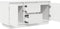 vidaXL - Tv-meubel - met - LED-verlichting - 100x41x50 - cm - wit