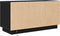 vidaXL - Tv-meubel - met - LED-verlichting - 100x41x50 - cm - zwart - eikenkleurig