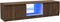 vidaXL - Tv-meubel - met - LED-verlichting - 120x30x35,5 - cm - bruin - eikenkleur