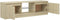 vidaXL - Tv-meubel - met - LED-verlichting - 120x30x35,5 - cm - bruin - eikenkleur