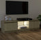 vidaXL - Tv-meubel - met - LED-verlichting - 120x30x35,5 - cm - bruin - eikenkleur