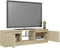 vidaXL - Tv-meubel - met - LED-verlichting - 120x30x35,5 - cm - bruin - eikenkleur