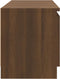 vidaXL - Tv-meubel - met - LED-verlichting - 120x30x35,5 - cm - bruin - eikenkleur