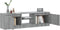 vidaXL - Tv-meubel - met - LED-verlichting - 120x30x35,5 - cm - grijs - sonoma - eiken