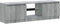vidaXL - Tv-meubel - met - LED-verlichting - 120x30x35,5 - cm - grijs - sonoma - eiken