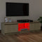 vidaXL - Tv-meubel - met - LED-verlichting - 120x30x35,5 - cm - sonoma - eikenkleur