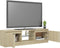vidaXL - Tv-meubel - met - LED-verlichting - 120x30x35,5 - cm - sonoma - eikenkleur